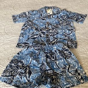 Hawaii fashion shirts/shorts set